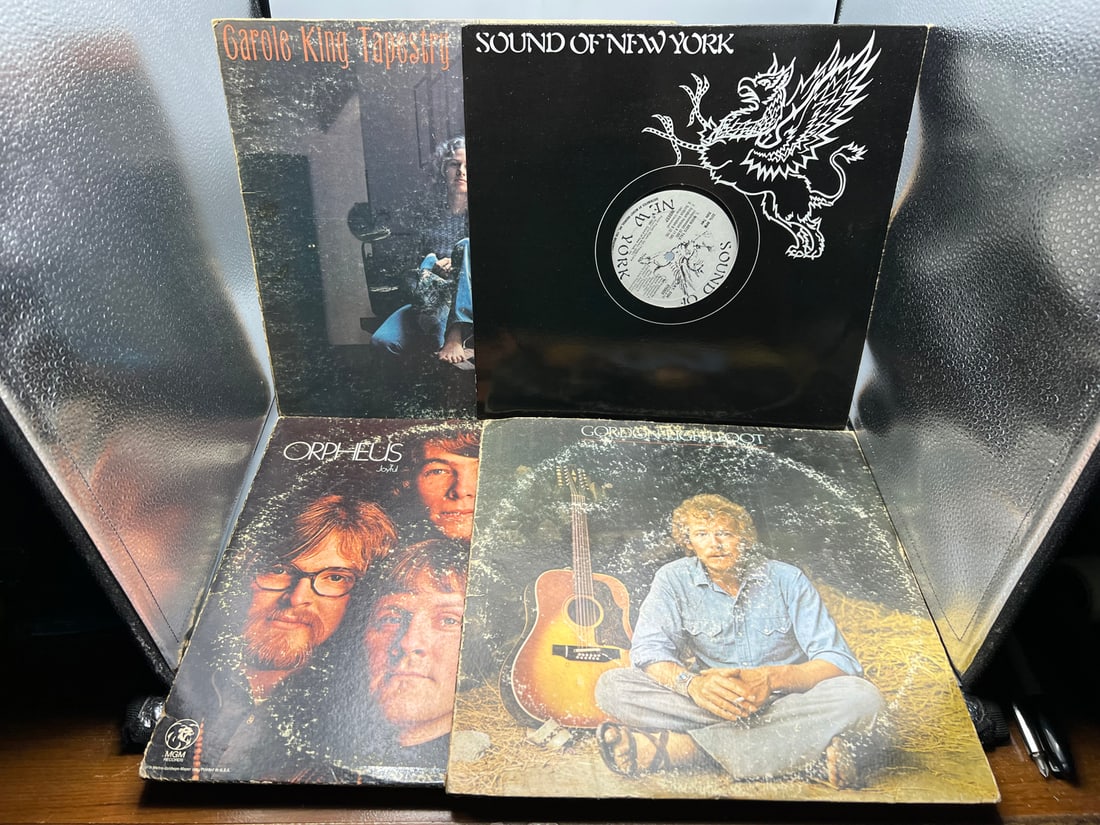 4- Records- Carole King-Tapestry-1971, Sound of New York-1983-“When Boys Talk, (1 of 4)