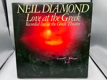 1977 Neil Diamond Love At The Greek Vinyl Album - KC2 34404