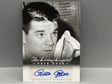 2012 Leaf The Living Legend Pete Rose Auto #AU-30