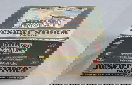 Pro Set Factory Sealed Desert Storm Wax Box