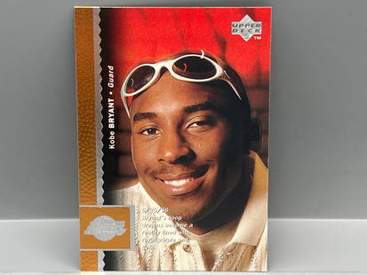 1996-97 Upper Deck Kobe Bryant RC #58: 1996-97 Upper Deck Kobe Bryant RC #58