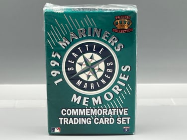 1995 Pacific Collection Seattle Mariners Memories Complete Sealed Set