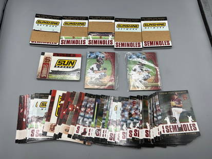 Lot of Assorted Florida State Seminoles Baseball Cards & Sets - Buster Posey: Lot of Assorted Florida State Seminoles Baseball Cards & Sets - Buster Posey