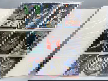 Lot of (9) Assorted Baseball Star Player Cards