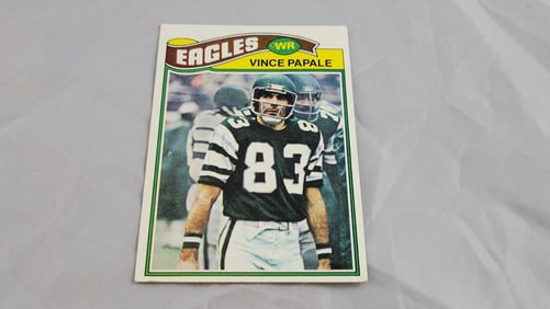 1977 Topps Football #387 Vince Papale Rookie Card