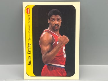 1986 Fleer Julius Erving Sticker #5