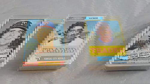 1974 & 1976 Topps Traded Pair