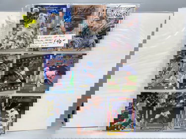 Lot of (18) Assorted Baseball Cards W/ Lots of Stars