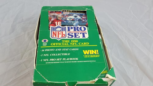 1990 Pro Set Wax Box - 35 Packs