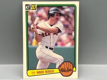 1983 Donruss Wade Boggs RC #586
