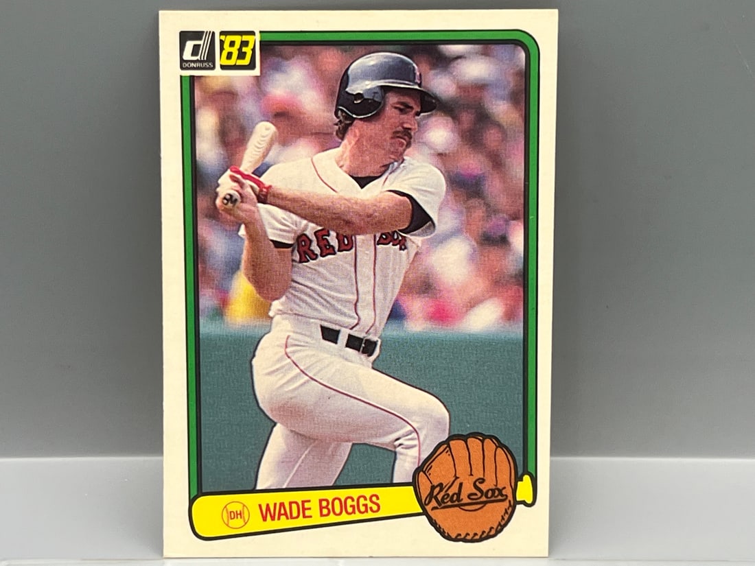 1983 Donruss Wade Boggs RC #586: 1983 Donruss Wade Boggs RC #586