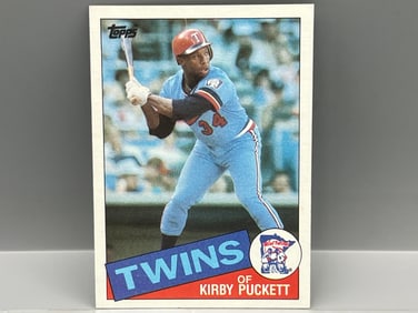 1985 Topps Kirby Puckett RC #536