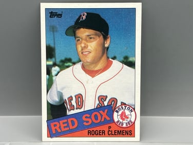1985 Topps Roger Clemens RC #181