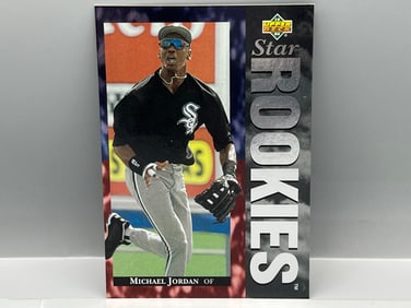 1994 Upper Deck Michael Jordan Oversized Star Rookie #39,477/45,000