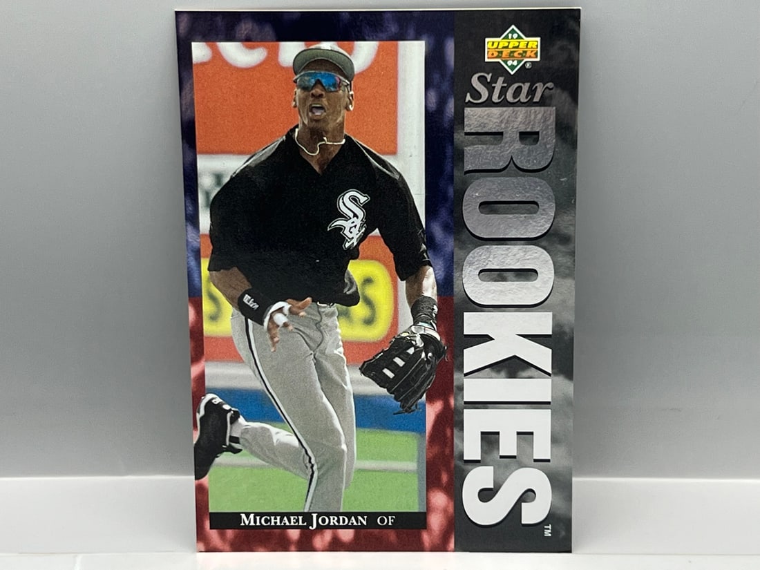 1994 Upper Deck Michael Jordan Oversized Star Rookie #39,477/45,000 (1 of 2)