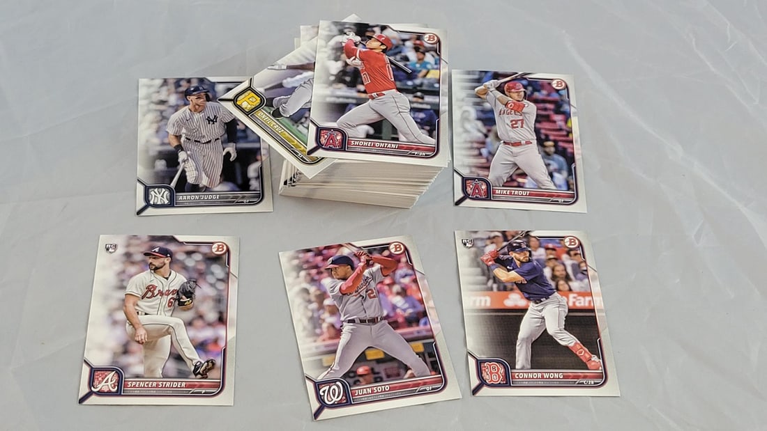 2022 Bowman Set: Includes Jarren Duran, Spencer Strider Rookies