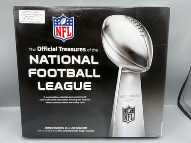 2009 NFL Official Treasures of The National Football League Book