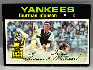 1971 Topps Thurman Munson 2nd Year #5