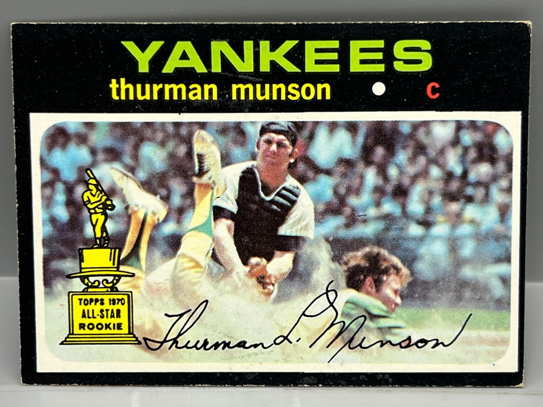 1971 Topps Thurman Munson 2nd Year #5 (1 of 2)
