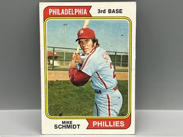 1974 Topps Mike Schmidt 2nd Year #283