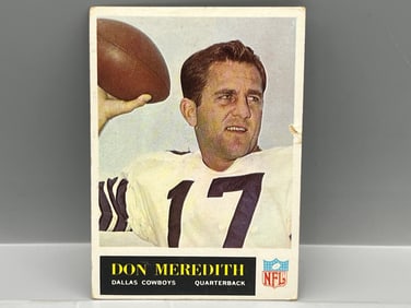 1965 Philadelphia Don Meredith #50