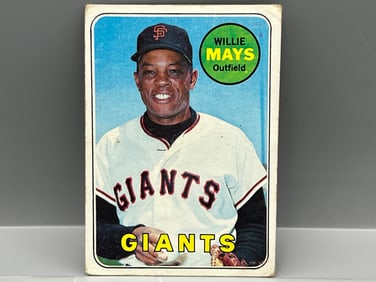 1969 Topps Willie Mays #190