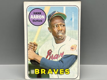 1969 Topps Hank Aaron #100