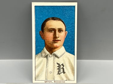 1909-11 T206 Emil Batch - Portrait - Piedmont - Measures Short
