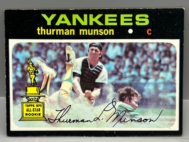 1971 Topps #5 Thurman Munson - Yankees
