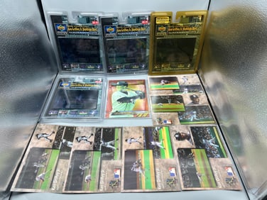 Lot of Assorted Ken Griffey Jr. Baseball Oversized Cards W/ Sealed Versions
