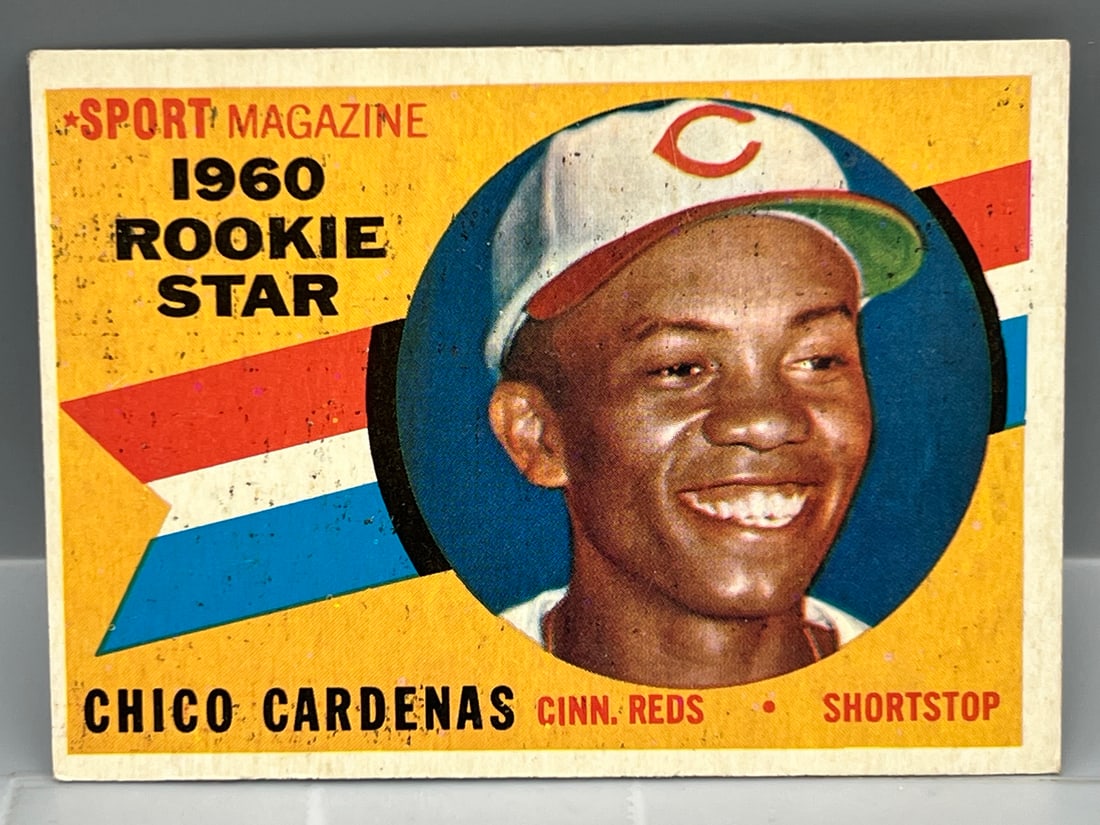 1960 Topps Chico Cardenas RC #119: 1960 Topps Chico Cardenas RC #119