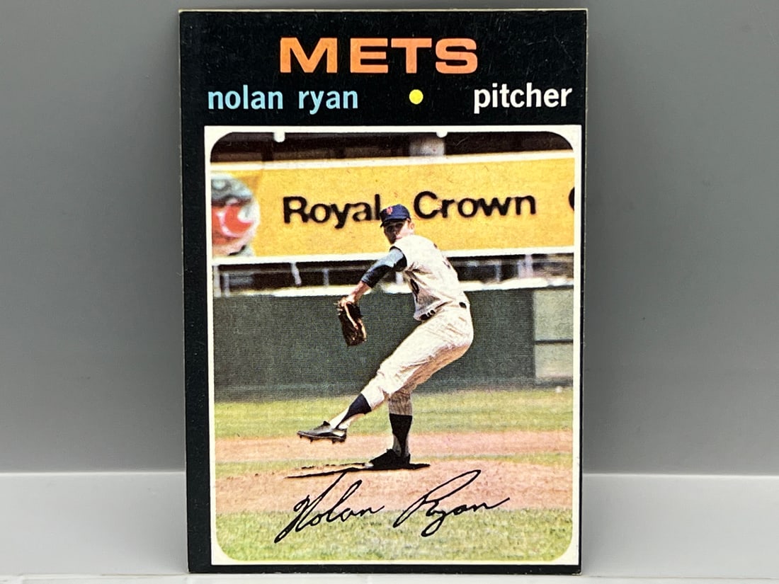 1971 Topps #513 Nolan Ryan (HOF) - Mets (1 of 2)