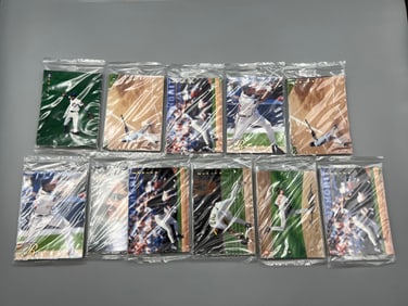 Lot of (11) 1997 Pinnacle Zenith Baseball Sealed Packs