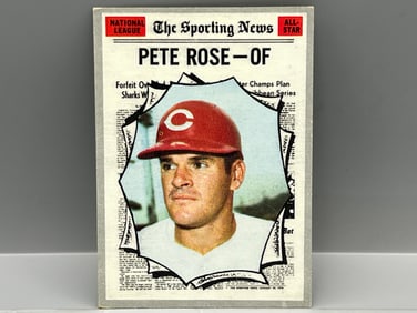 1970 Topps #458 Pete Rose (HOF) - All Star