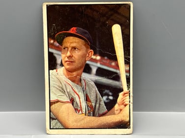 1953 Bowman Color Red Schoendienst #101