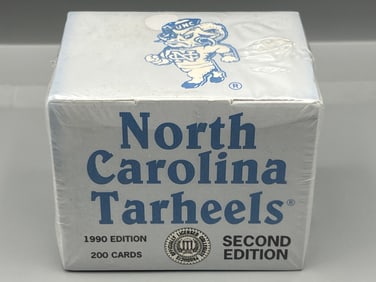 1990 North Carolina Tarheels Collegiate Collection 2nd Edition Sealed Set - Michael Jordan