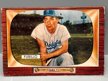 1955 Bowman Carl Furillo #169