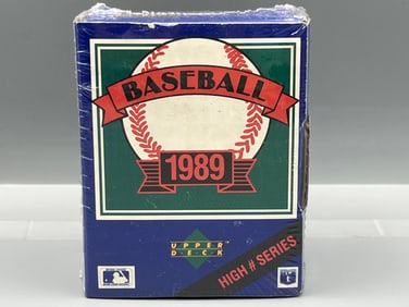 1989 Upper Deck High # Series Baseball Sealed Set