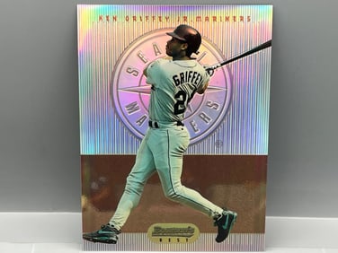 1995 Bowman's Best Ken Griffey Jr. Oversized Refractor #49