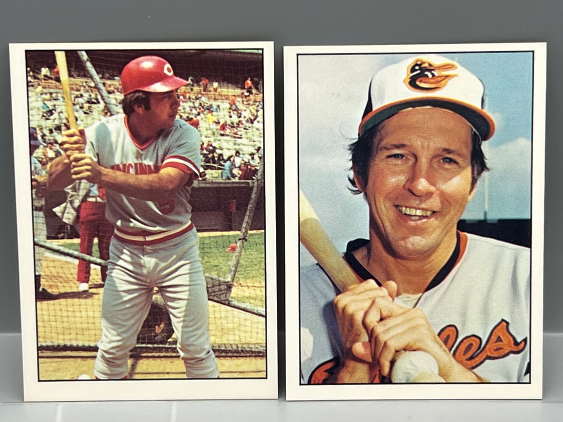 1975 SSPC Johnny Bench #31 & Brooks Robinson #392: 1975 SSPC Johnny Bench #31 & Brooks Robinson #392