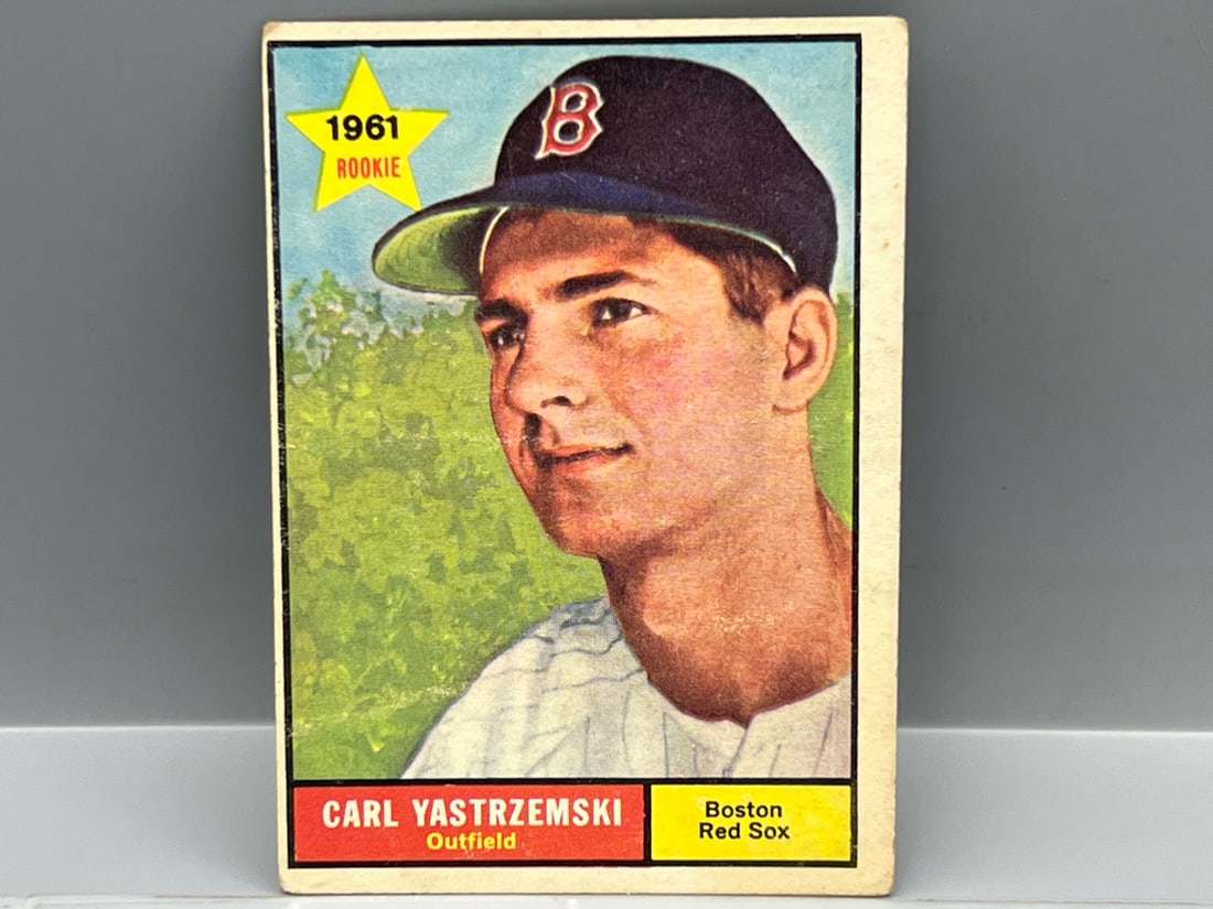 1961 Topps Carl Yastrzemski 2nd Year #287: 1961 Topps Carl Yastrzemski 2nd Year #287