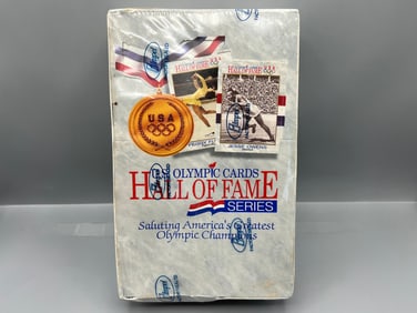 1991 Impel U.S. Olympic Hall of Fame Series Factory Sealed Wax Box
