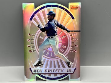 1996 Bowman's Best Ken Griffey Jr. Best Cuts Die Cut Refractor #1