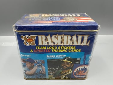 1987 Fleer Update Glossy Baseball Factory Sealed Set - Greg Maddux RC
