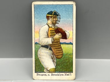 1909 E92 Dockman & Sons - Bill Bergen - Brooklyn