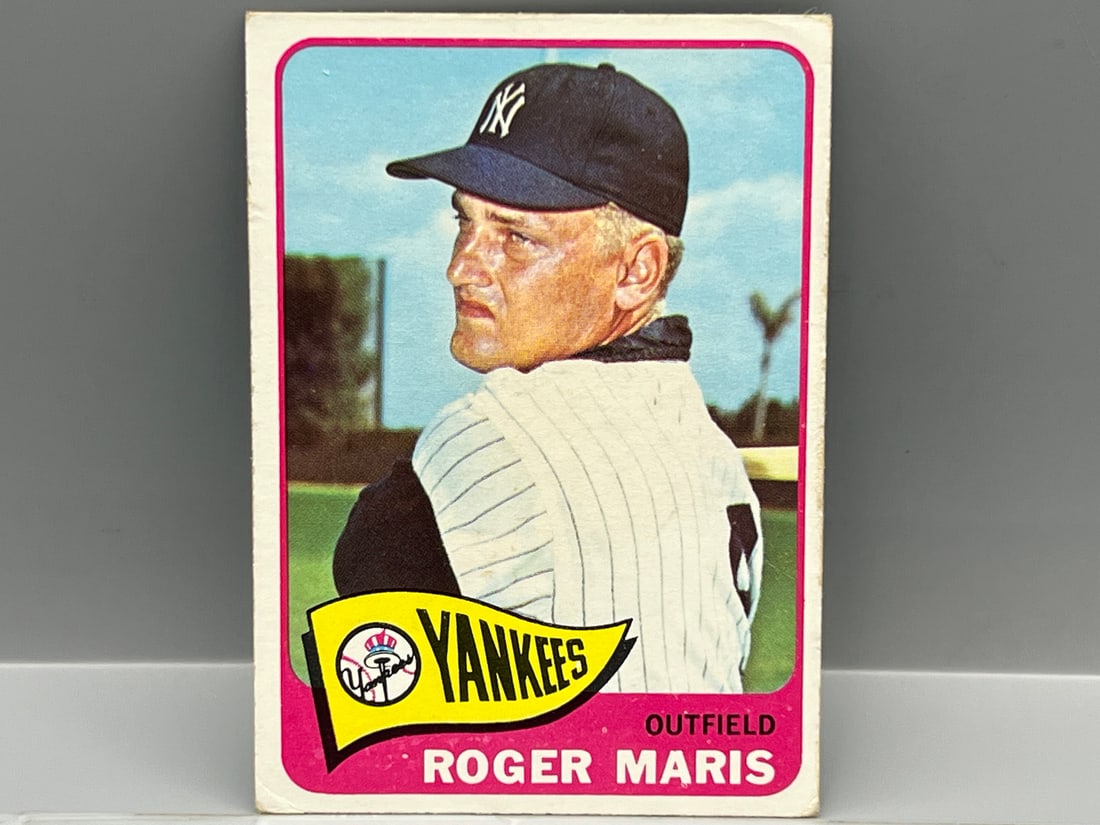 1965 Topps Roger Mairs #155: 1965 Topps Roger Mairs #155