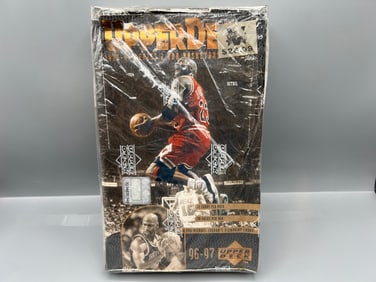 1996-97 Upper Deck Series 2 Basketball Wax Box W/ Partial Seal Tearing - Unchecked For Completeness