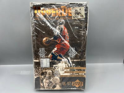 1996-97 Upper Deck Series 2 Basketball Wax Box W/ Partial Seal Tearing - Unchecked For Completeness