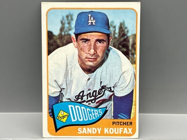 1965 Topps Sandy Koufax #300