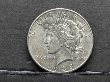 1935 Peace Silver Dollar - BU